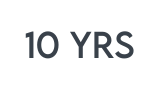 10 years is the average recruitment experience per consultant at six degrees