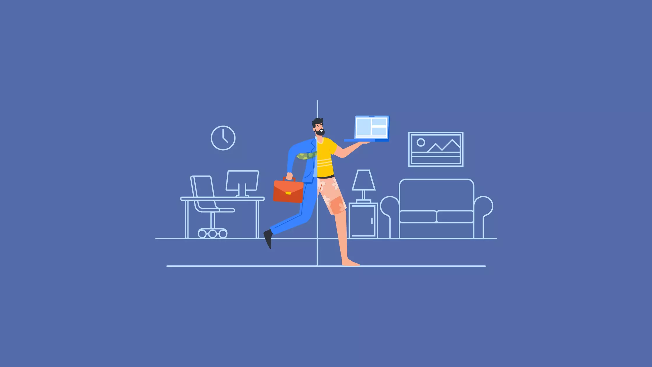 working from home debate
